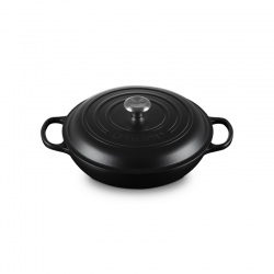 Cacerola Baja Hierro Fundido 28cm - Negro Mate - Le Creuset LE CREUSET LC21180280000430