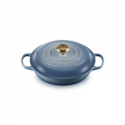 Cast Iron Shallow Casserole 28cm - Chambray - Le Creuset LE CREUSET LC21180284344441