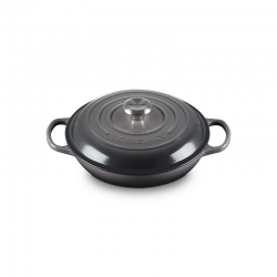 Cast Iron Shallow Casserole 28cm - Flint - Le Creuset LE CREUSET LC21180284442430