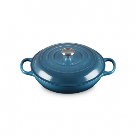 Cast Iron Shallow Casserole 28cm - Deep Teal - Le Creuset LE CREUSET LC21180286422430