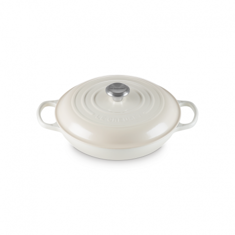 Cacerola Baja Hierro Fundido 28cm - Merengue - Le Creuset LE CREUSET LC21180287164430