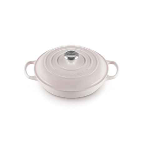 Caçarola Baixa Ferro Fundido 28cm - Shell Pink - Le Creuset LE CREUSET LC21180287774430