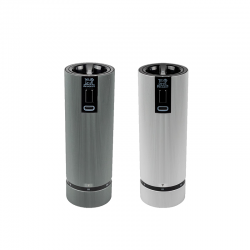 Electric Salt and Pepper Mill Set 15cm - Line Electric Transparent - Peugeot Saveurs PEUGEOT SAVEURS PG2/4314800