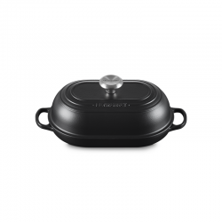 Oval Bread Cocotte 29cm Black - Signature - Le Creuset LE CREUSET LC21302290000430