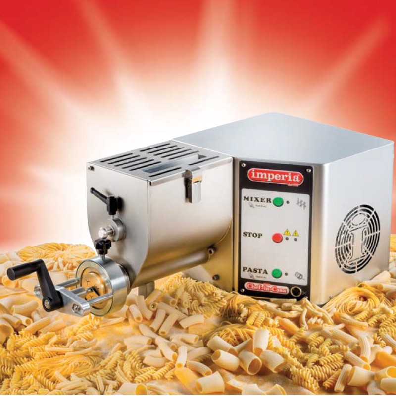 Máquina Pasta Elétrica 230V Chef In Casa Plata Imperia