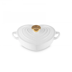 Caçarola Baixa Coração 20cm Branco - L'Amour - Le Creuset LE CREUSET LC21402200101442