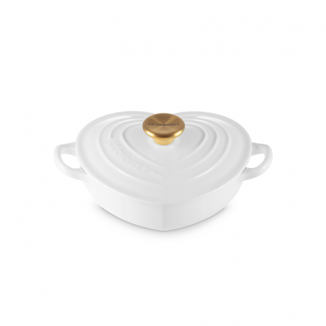 Caçarola Baixa Coração 20cm Branco - L'Amour - Le Creuset LE CREUSET LC21402200101442