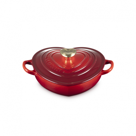 Caçarola Baixa Coração 20cm Cerise - L'Amour - Le Creuset LE CREUSET LC21402200602454