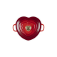 Cacerola Baja Corazón 20cm Cerise - L'Amour - Le Creuset LE CREUSET LC21402200602454