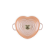 Pêche Heart Shallow Casserole 20cm - L'Amour - Le Creuset LE CREUSET LC21402204234454