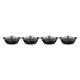 Set de 4 Mini Cazuelas Bajas 13cm Negro - Gourmand - Le Creuset LE CREUSET LC21502130000425