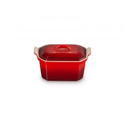 Terrina con Prensa Rectangular 700ml Cerise - Heritage - Le Creuset LE CREUSET LC81013700600009