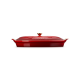 Oval Fish Baker with Lid 34cm Cerise - Heritage - Le Creuset LE CREUSET LC81065600600350