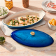 Travessa Oval para Peixe com Tampa 34cm Azure - Heritage - Le Creuset LE CREUSET LC81065602200350
