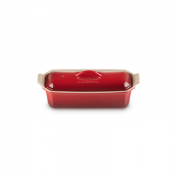 Terrina com Prensa Retangular 1,1L Cerise - Heritage - Le Creuset LE CREUSET LC82013100600009