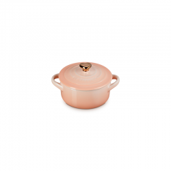 Mini Cocotte Pêche com Pega em Coração Dourado - L'Amour - Le Creuset LE CREUSET LC81901104230303