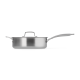Sartén Sauté con Tapa 26cm - Essential Inox - Le Creuset LE CREUSET LC53076260010000