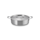 Caçarola Baixa com Tampa 26cm 3-Ply - Essential Inox - Le Creuset LE CREUSET LC53077260010000
