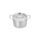 18cm 3-Ply Deep Saucepan with Lid - Essential - Le Creuset LE CREUSET LC53087180010000