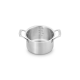 Cacerola Profunda con Tapa 18 cm 3-Ply - Essential Inox - Le Creuset LE CREUSET LC53087180010000