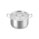 24cm 3-Ply Deep Saucepan with Lid - Essential - Le Creuset LE CREUSET LC53087240010000