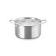 24cm 3-Ply Deep Saucepan with Lid - Essential - Le Creuset LE CREUSET LC53087240010000