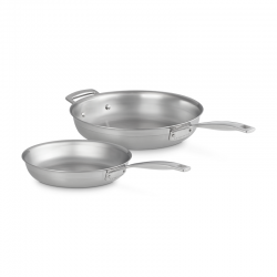Set de 2 Sartenes 24 y 28cm - Classic Inox - Le Creuset LE CREUSET LC53819000010000