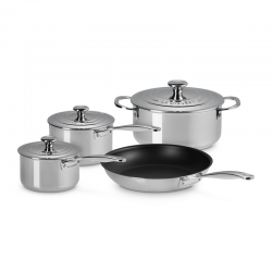 Trem de Cozinha de 4 Peças - Signature Inox - Le Creuset