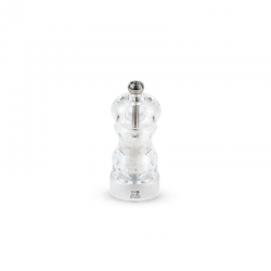 Molinillo de Sal Acrílico 12cm - Nancy Z Transparente - Peugeot Saveurs PEUGEOT SAVEURS PG900812/SME00