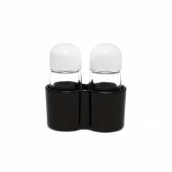 Conjunto Saleiro e Pimenteiro Preto - Eat Pop - Omada OMADA OMM6145NE