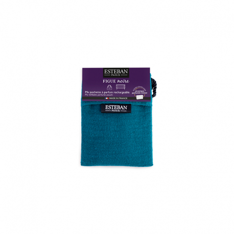 Refillable Scented Pouch Blue - Figue Noire - Esteban Parfums ESTEBAN PARFUMS ESTFIG-062