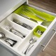 Expandable Cutlery Tray - Drawerstore Green - Joseph Joseph JOSEPH JOSEPH JJ85041