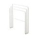 Toallero de 3 Barras Blanco - Tower - Yamazaki YAMAZAKI YMZ4979