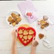 Cookies Puzzle Hearts Red - Lekue LEKUE LK0200160R01M017