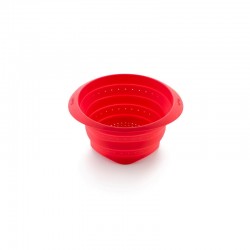 Mini Colador Plegable 18Cm Rojo - Lekue