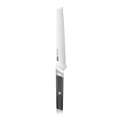 Cuchillo para Pan Hoja Dentada 20cm - Acuro Negro - Gefu GEFU GF14020