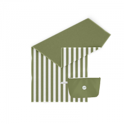 Conjunto Clutch Térmica e Toalha Verde Azeitona - Wd Lifestyle