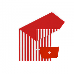 Conjunto Clutch Térmica e Toalha Vermelho - Wd Lifestyle