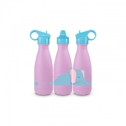 Elephant Thermal Bottle 260ml Pink - Wd Lifestyle WD LIFESTYLE WD903ELE