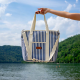 Bolsa Térmica Rayas Tote Azul - Wd Lifestyle WD LIFESTYLE WD727BL