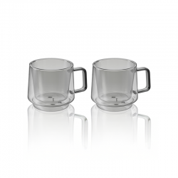 Set of 2 Thermo Glasses 200ml - Calora Transparent - Gefu GEFU GF16413