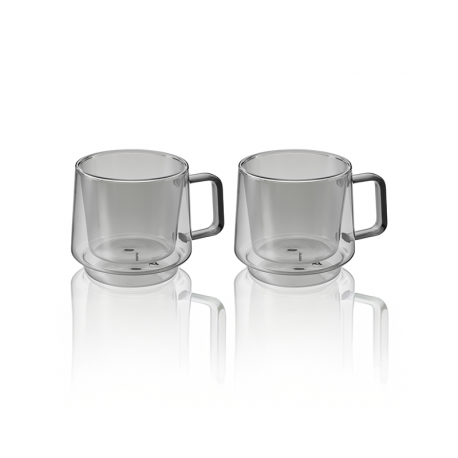 Set de 2 Vasos Térmicos 200ml - Calora Transparente - Gefu GEFU GF16413