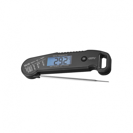 Foldable Digital Thermometer - Aurema Black - Gefu GEFU GF21821