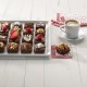 Molde Para Mini Brownies - 24Cav Vermelho - Lekue LEKUE LK0216024R01M017