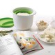 Kit Cheese Maker para Micro-Ondas+Livro em Espanhol Branco E Verde - Lekue LEKUE LK0220100V06M600