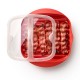 Grelhador Para Bacon No Micro-Ondas Vermelho E Transparente - Lekue LEKUE LK0220250R14M150