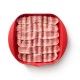 Grelhador Para Bacon No Micro-Ondas Vermelho E Transparente - Lekue LEKUE LK0220250R14M150