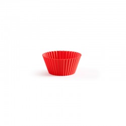 Forma Para Cupcakes (6Un) Vermelho - Lekue