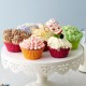 Moldes para Cupcakes Individuais Grande 10Cm (6Un) Sortido - Lekue LEKUE LK0240102SURM033