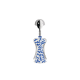 Saca-Rolhas Branco e Azul Delf - Anna G. - Alessi ALESSI ALESAM01A8